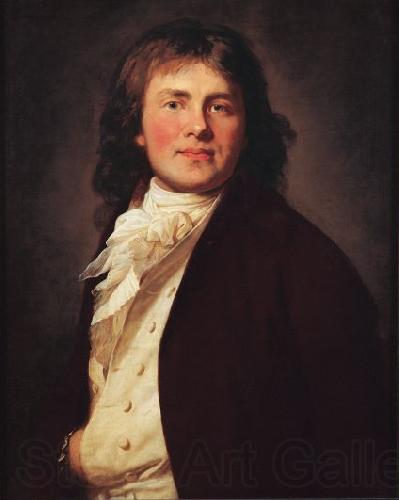 Anton  Graff Portrait of Friedrich August von Sivers Norge oil painting art